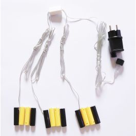 AA batteriadapter 3-pak - erstat op til 9 AA batterier