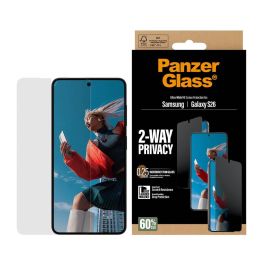 PanzerGlass 2-Way Privacy Skærmbeskyttelse Samsung S26 | EasyAligner