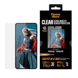 PanzerGlass Skærmbeskyttelse Samsung Galaxy S26 | FASTFIT