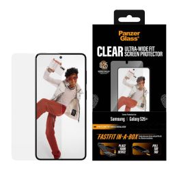 PanzerGlass Skærmbeskyttelse Samsung Galaxy S26 Plus | FASTFIT
