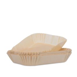 Airfryer papirforme ubleget, rektangulære 14x22x4,5 cm - 100 stk.