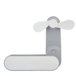 Transportabel og foldbar ventilator, opladelig