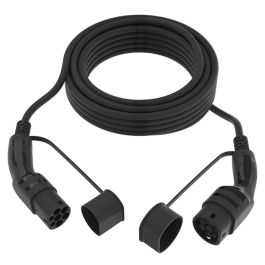 Type 2 Ladekabel til elbil - 22kW 5m, inkl. taske, sort