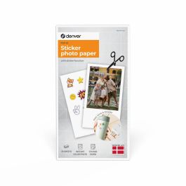 Denver PSP-61 selvklæbende printerpapir til Denver MCP-6010 - 20 stk.