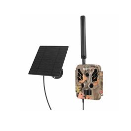Denver WSL-8050 vildtkamera 4G, 4K, ekstern solarpanel