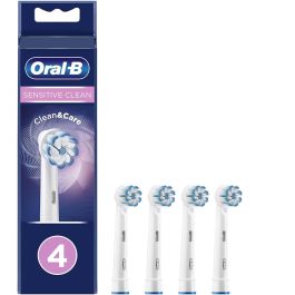 Oral-b Sensitive Clean Tandbørstehoveder 4 stk - Hvid