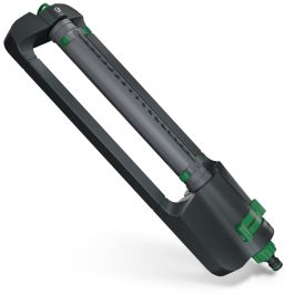 Oscillerende sprinkler justerbar firkant