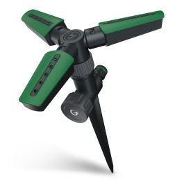 Vandingssprinkler med roterende spyd