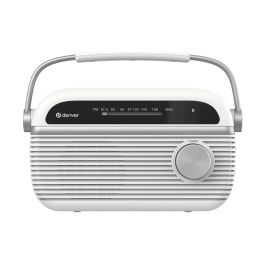 Denver TRB-67W FM/Bluetooth radio – Hvid