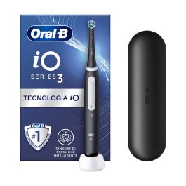 Oral-B iO Series 3 el-tandbørste med rejseetui - Mat sort