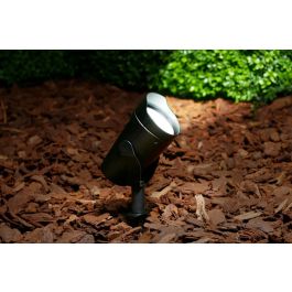 Grundig solcelle spotlight med spyd