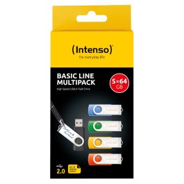 Intenso 5x64GB USB-stiks Multipakke