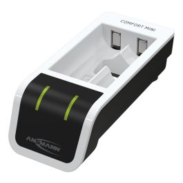 Ansmann Comfort Mini Hurtigoplader med USB-indgang til AA/AAA