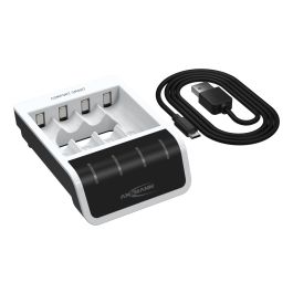 Ansmann Comfort Smart Hurtigoplader med USB-indgang til AA/AAA