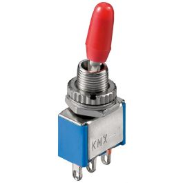Miniature toggle switch - ON-ON , med lodning pins