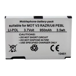 Motorola AANN4337A batteri til RAZR V3 / PEBL V6 (Kompatibelt)