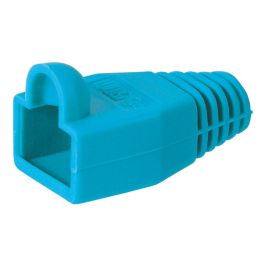 Stress mindskene hætte til RJ45 stik, blå - 1 stk.