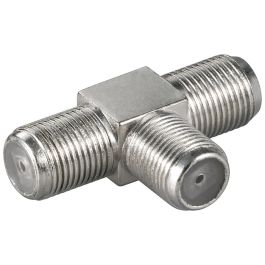 F-Adapter, T-Type: F hun - 2x F hun - Zink