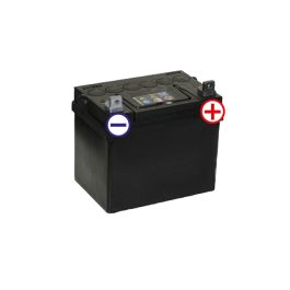 Startbatteri til havetraktor (MTD) - 12V - 28Ah- 250CCA + Pol til højre