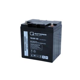 Q-Batteries 12LSX-28 12V 28Ah 10-års AGM batteri