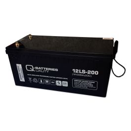 Q-Batteries 12LS-200 / 12V - 208Ah 10-års AGM batteri