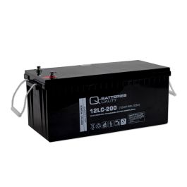 Q-Batteries 12LC-200 / 12V - 214Ah deep cycle AGM batteri (Forbrugsbatteri)