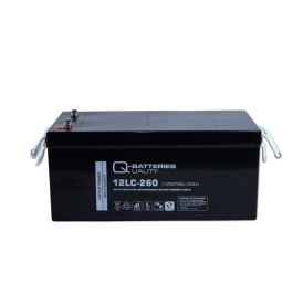 Q-Batteries 12LC-260 / 12V - 278Ah deep cycle AGM batteri (Forbrugsbatteri)