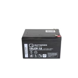 Q-Batteries 12LCP-12 12V 13Ah deep cycle AGM batteri - Forbrugsbatteri