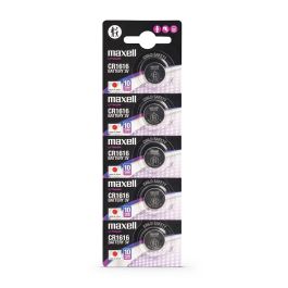 Maxell Lithium CR1616 batterier - 5 stk.
