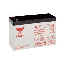 NP7-12 Yuasa Blybatteri - 12V 7Ah (4,8mm)
