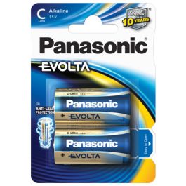 Panasonic Evolta Alkaline C / LR14/ Baby batterier (2 stk)