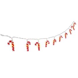 Goobay lyskæde julestokke med 10 LED lys