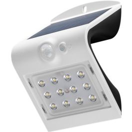 LED solcellelys til væg med bevægelsessensor - 1,5W Hvid