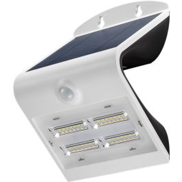LED solcellelys til væg med bevægelsessensor - 3,2W Hvid