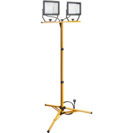 LED Abejdslys med teleskopisk Tre-fod (2x 50W)