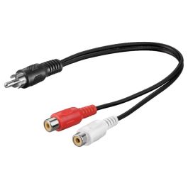 Y-RCA adapter kabel 0,2m