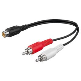 Y-RCA adapter kabel 0,2m