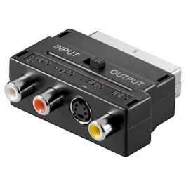 Scart adapter Scart han (21-pin)