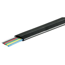 Telefonkabel flad 100 m, AWG 30,CU, 6