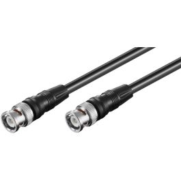 BNC connect til kabel 1m (75 Ohm)