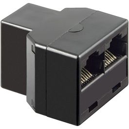 ISDN T-Adapter 2 RJ45 hun (8P8C) til 1 RJ45 hun (8P8C)