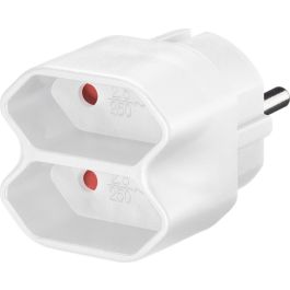 Socket adapter til at forbinde op til to elektroniske enheder