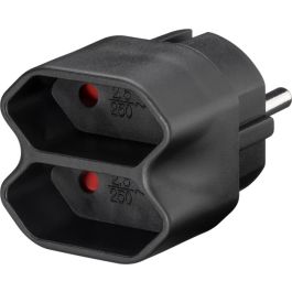 Socket adapter til at forbinde op til to elektroniske enheder