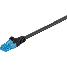 CAT 6a patchkabel U/UTP, sort, 7.5 m