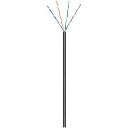 CAT 5e udendørs kabel, U/UTP, sort