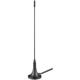 Passiv DVB-T mini Magnetisk Antenne, sort, 2 m