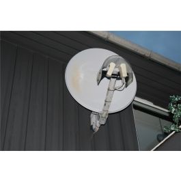 LNB Vejrhætte, - stable TV Modtagelse uvejr