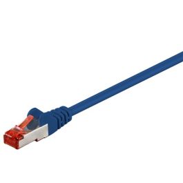 CAT 6 patchkabel S/FTP (PiMF), blå, 0,5m