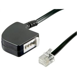 TAE adapter TAE-F hun til RJ11/RJ14 (6P4C) - 1 stk.