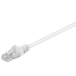 CAT 5e patchkabel, U/UTP, hvid, 0,25m